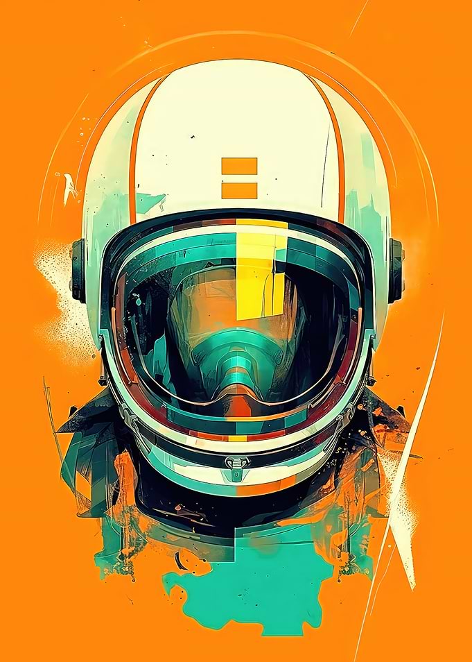 Vintage Space Helmet