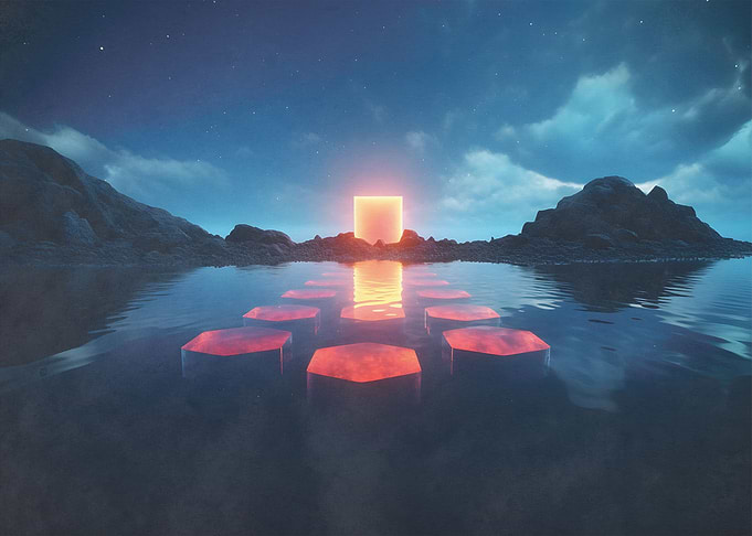 Portal Galaxies Reflection