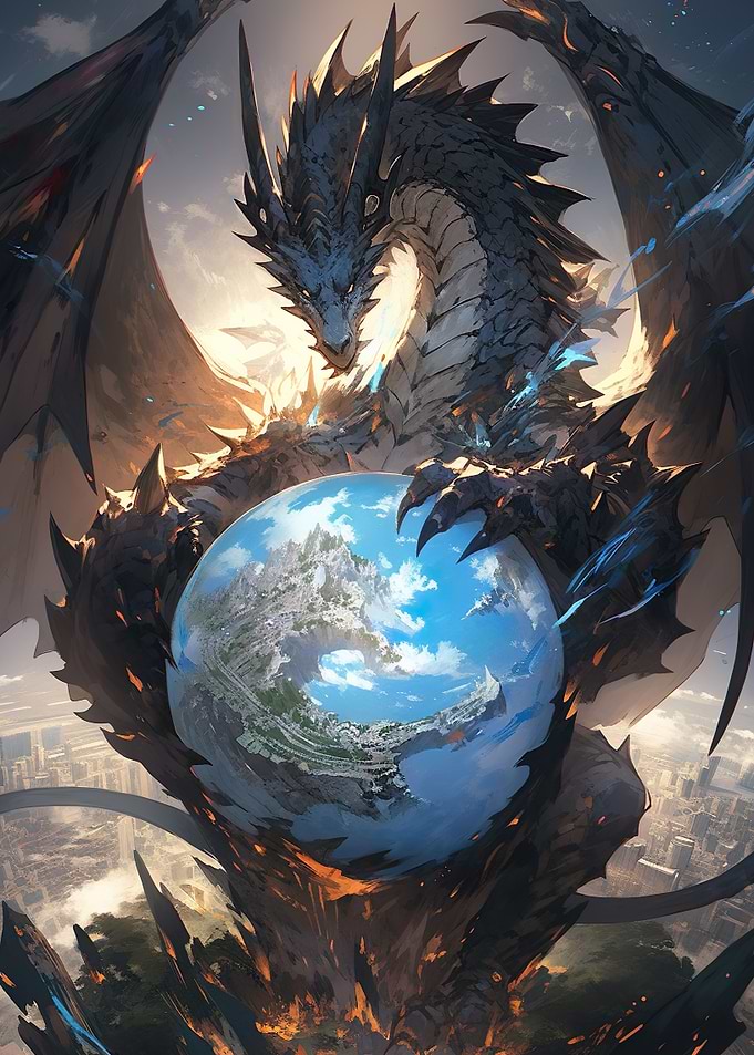 Anime Dragon of the World