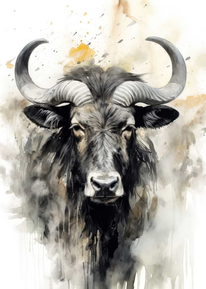 Wildebeest Beauty Art