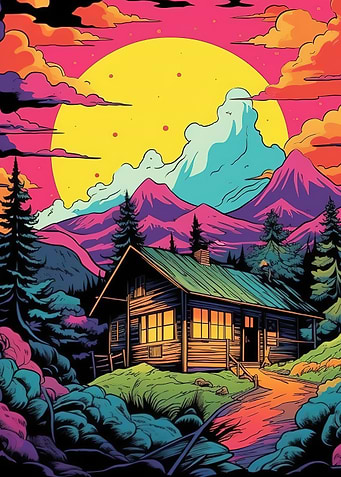 house in the forest