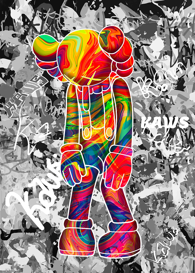 Graffiti kaws