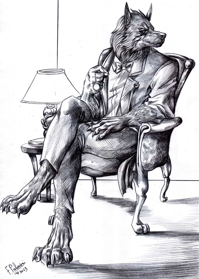 Thinking Werewolf