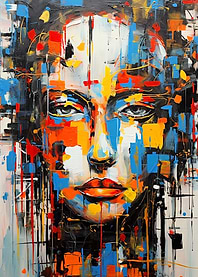Women Abstract Painting