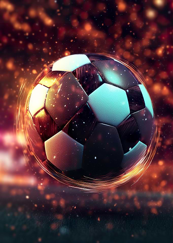 Burning Football