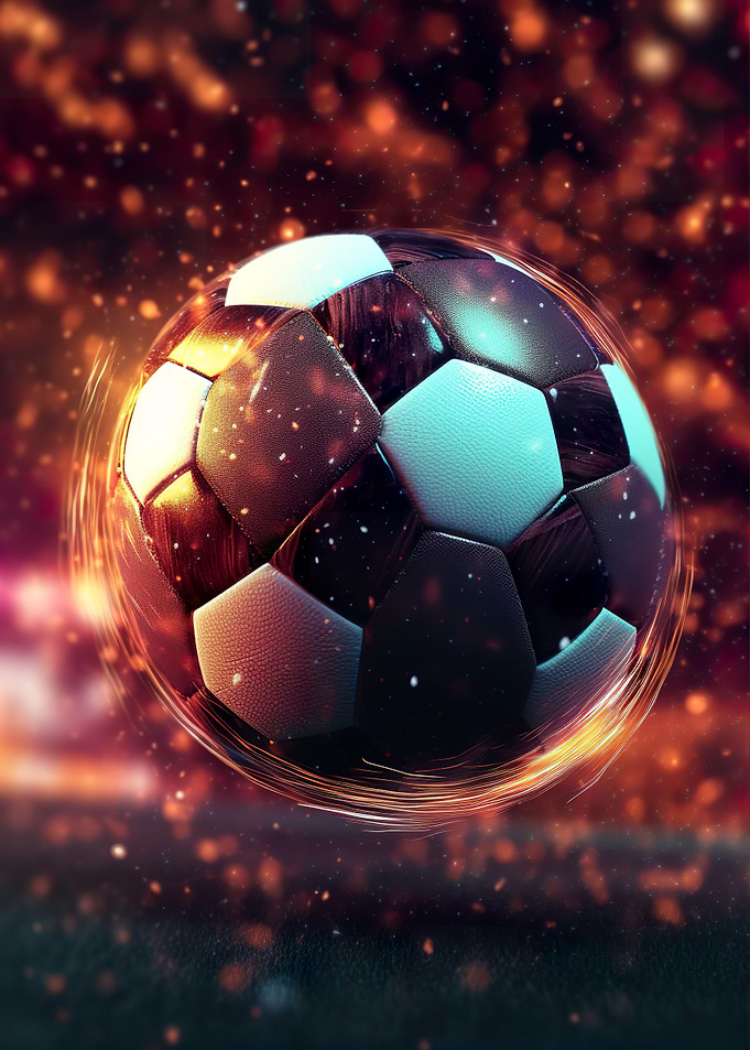 Burning Football