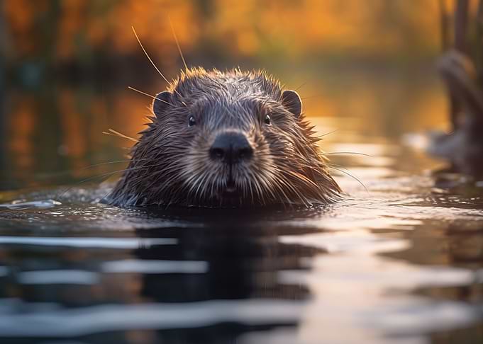 Beaver Wildlife Photograph