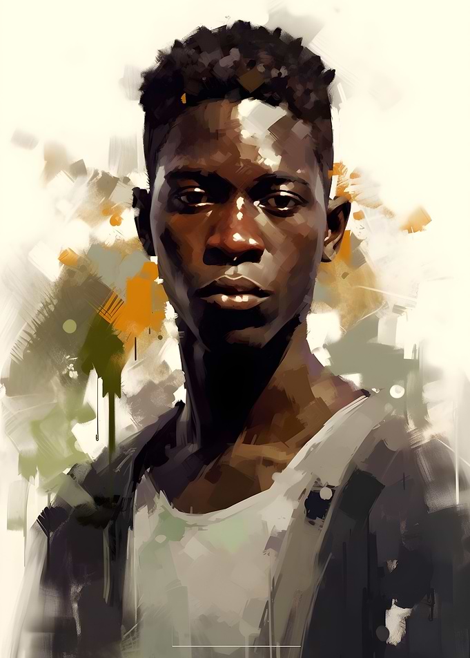African American Man 03