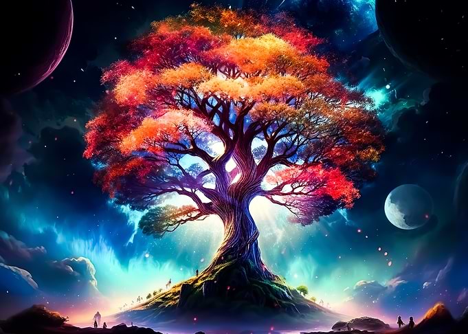 Cosmic Tree of Life