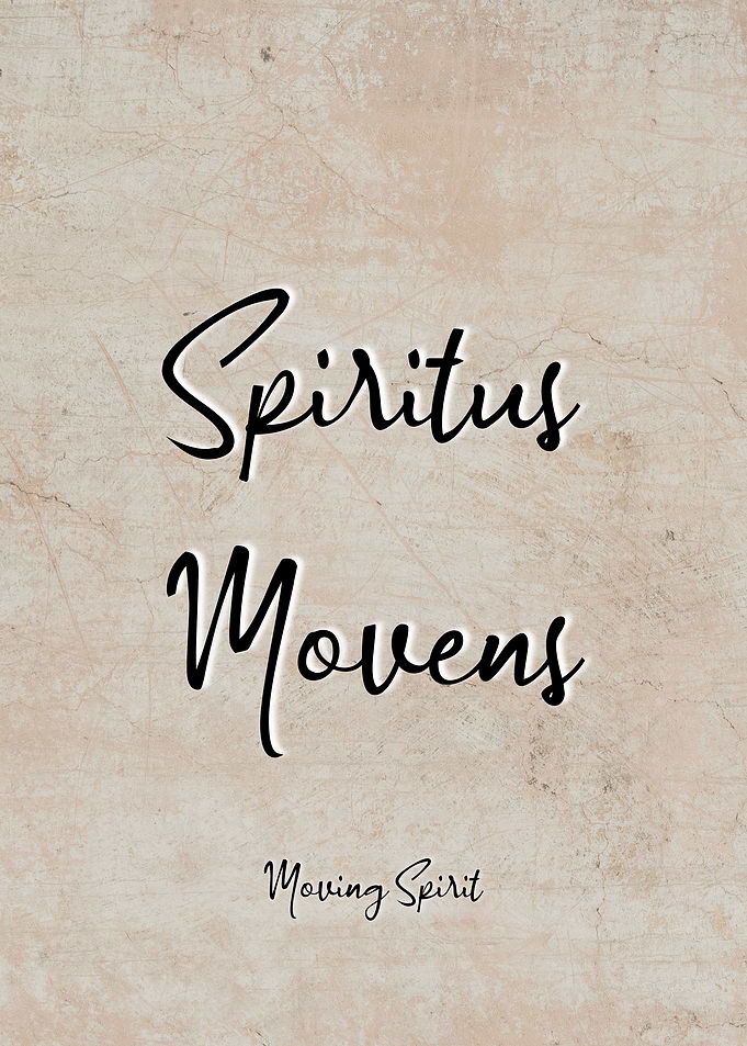 Latin Quote Spiritus Moven