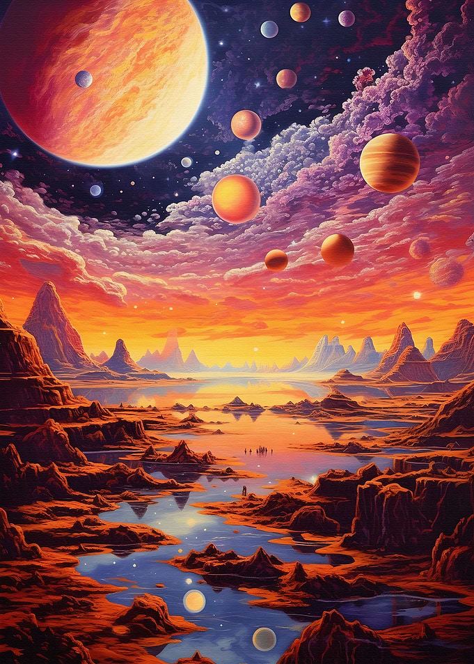 Space Landscape AI