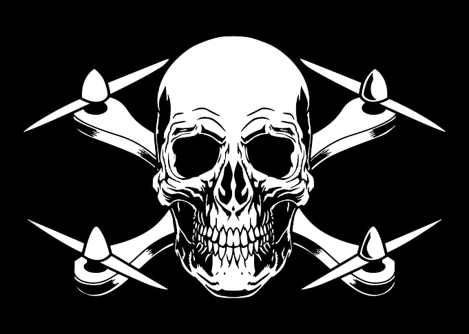 Drone Pilot Skull