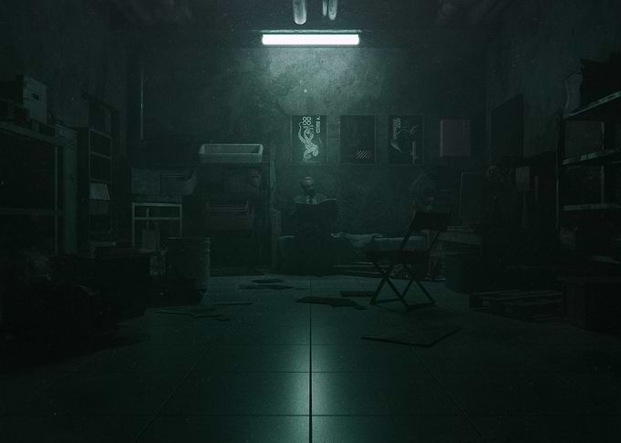 Basement Chill Scene 1 3D