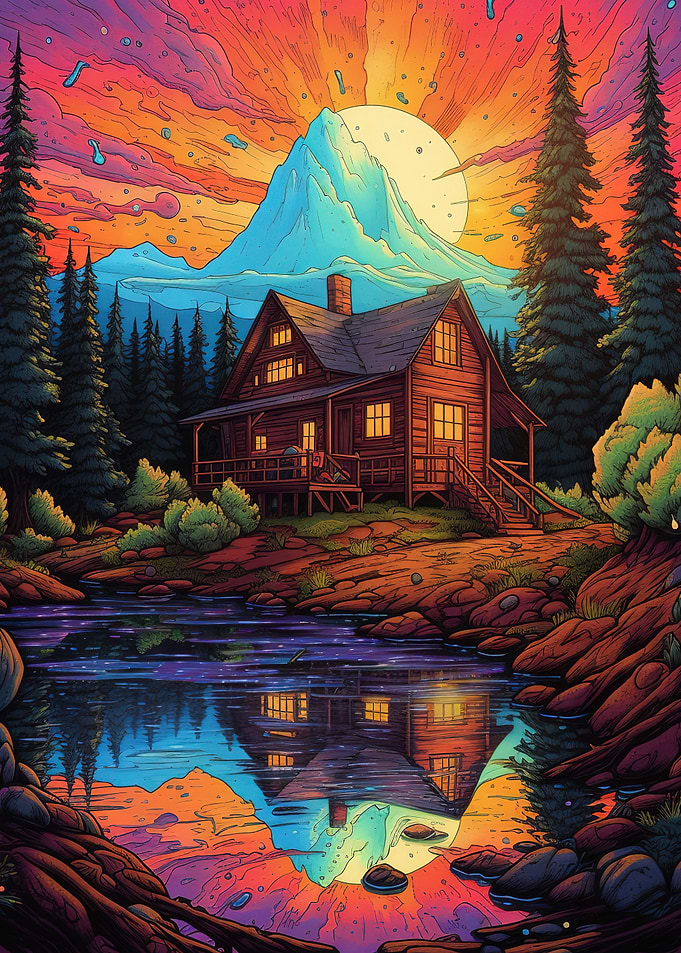 house in the forest