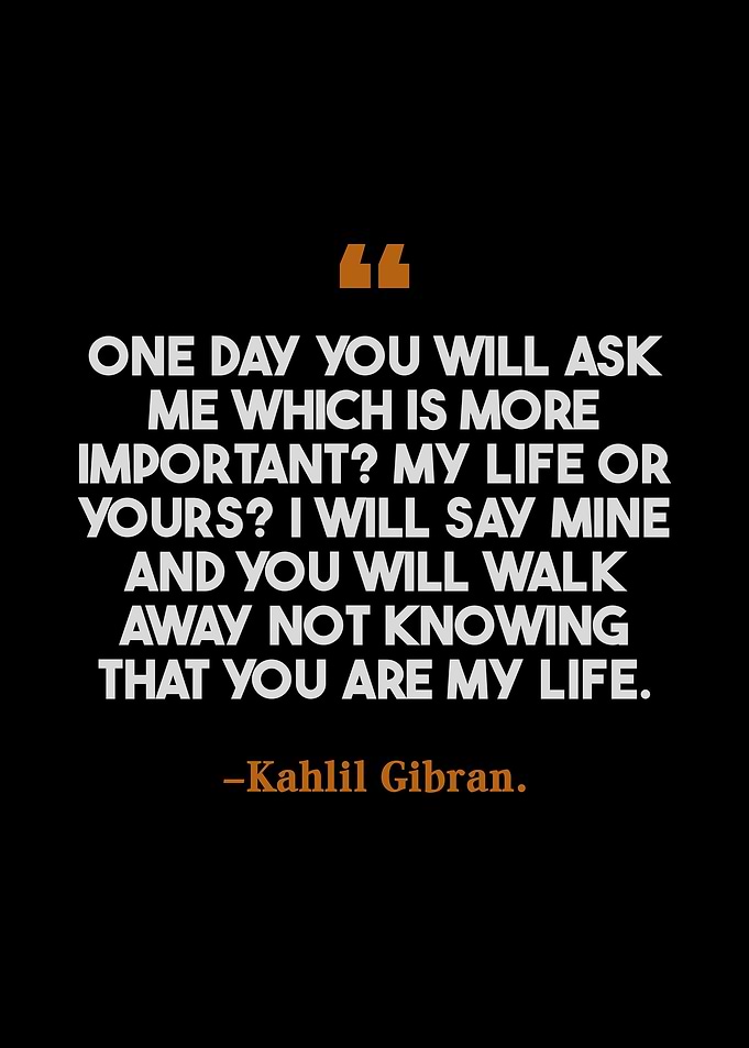 Kahlil Gibran