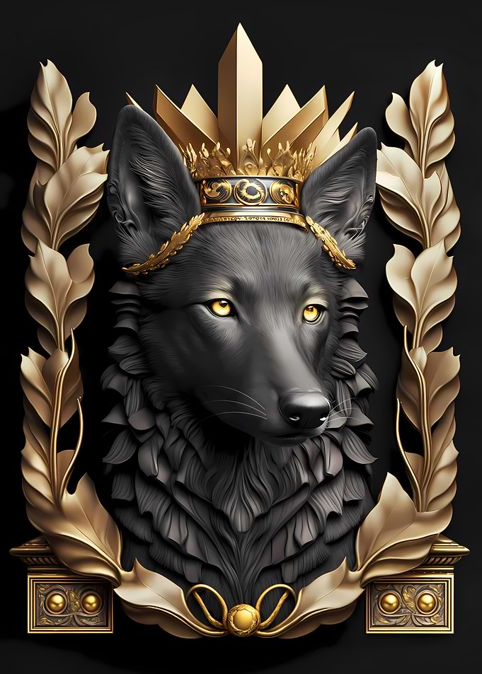 Noble King Wolf