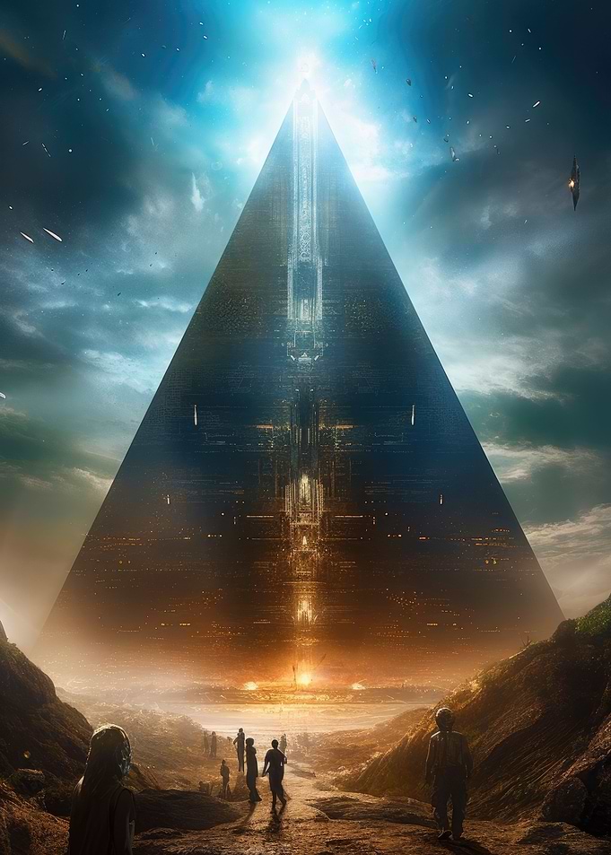 Pyramid Digital Art