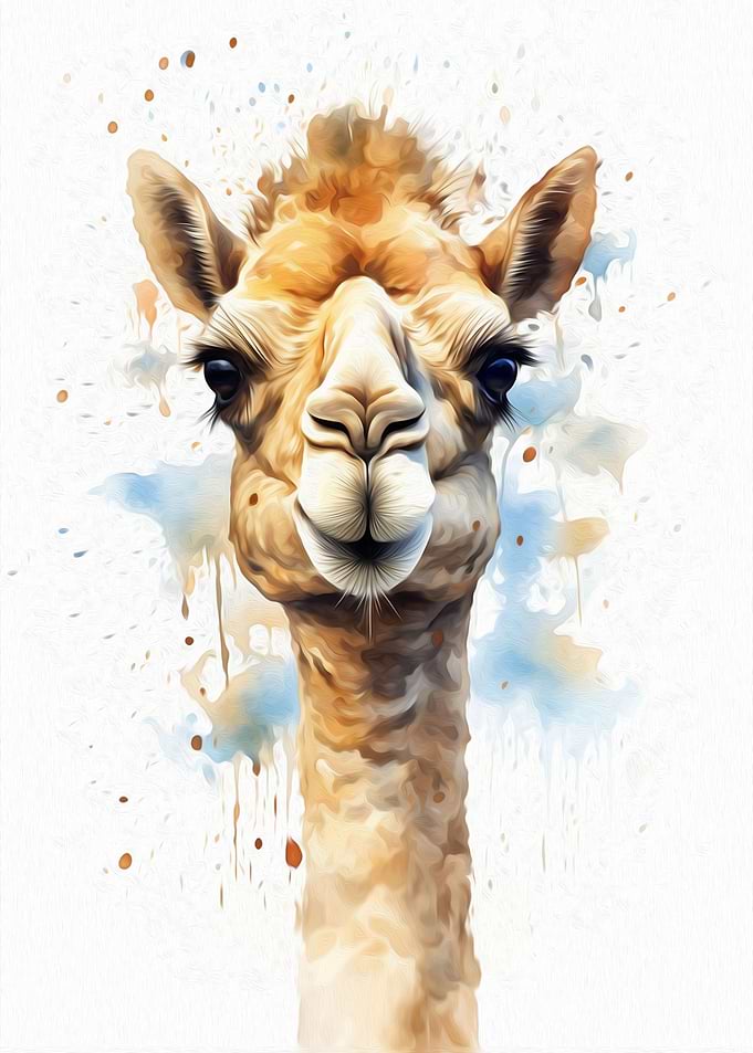 Camel Watercolor