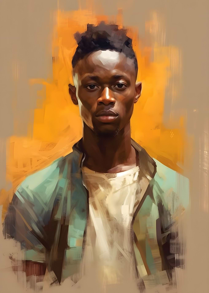 African American Man 01