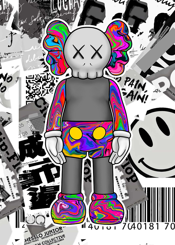 Graffiti kaws