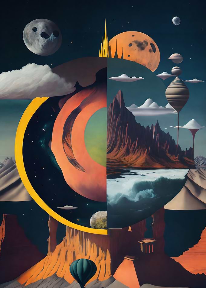 Collage Surreal Art