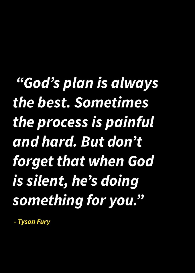 Tyson Fury quotes