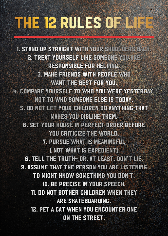 the 12 rules of life