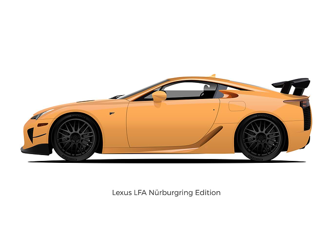 Lexus LFA Nurburgring