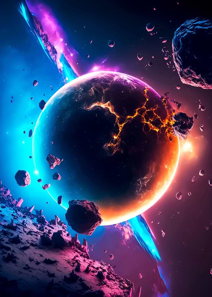 Space Planet Galaxy