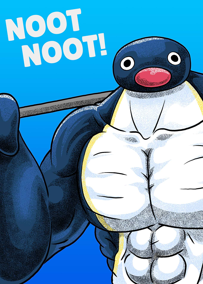 Noot Noot Penguin Chad
