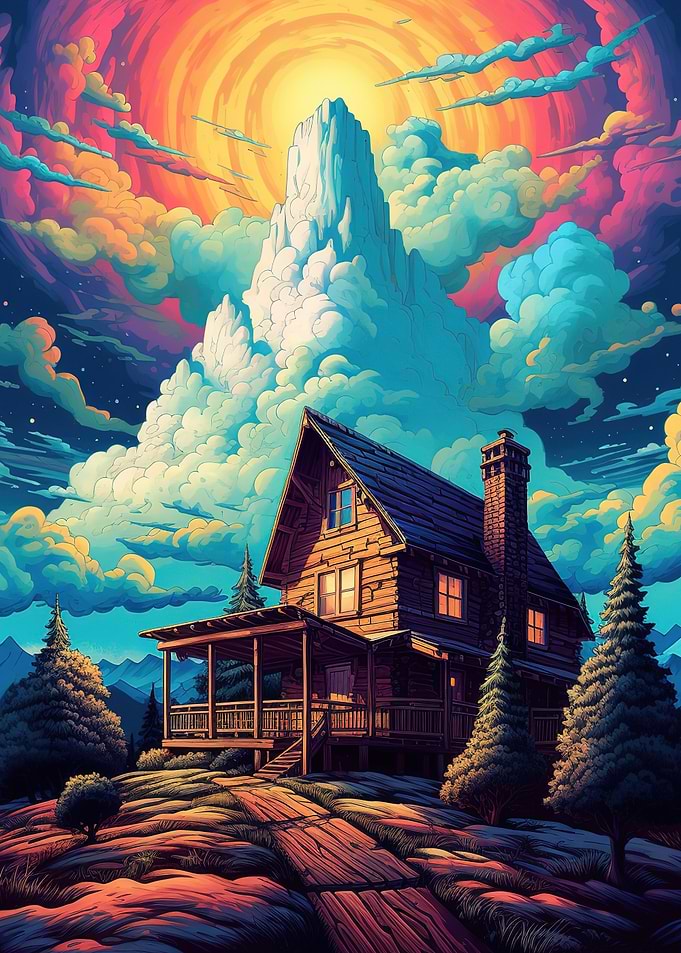 house in the forest