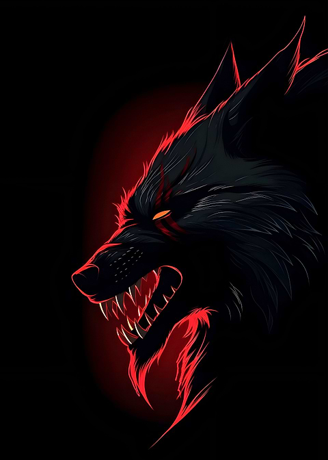 Shadow Beast — man cave metal poster