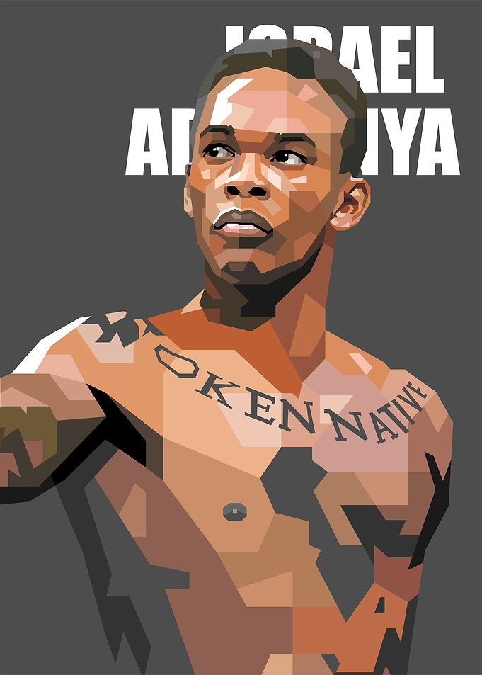 Israel Adesanya Skintone