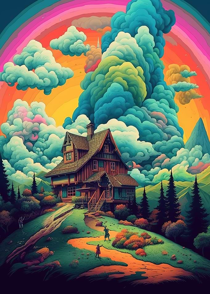 house in the forest