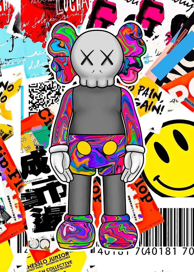 Graffiti kaws