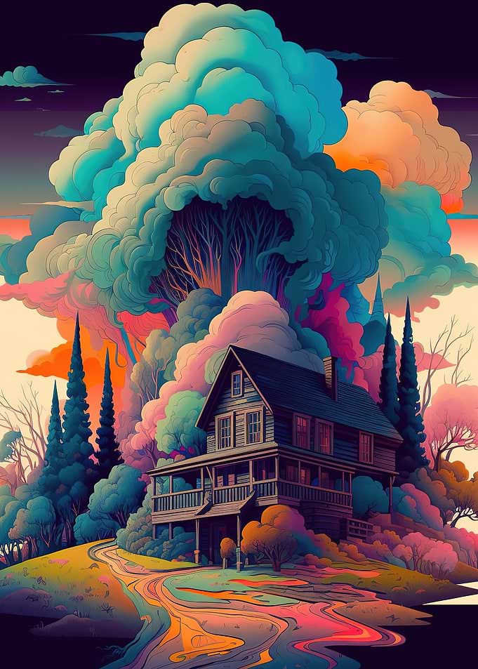 house in the forest