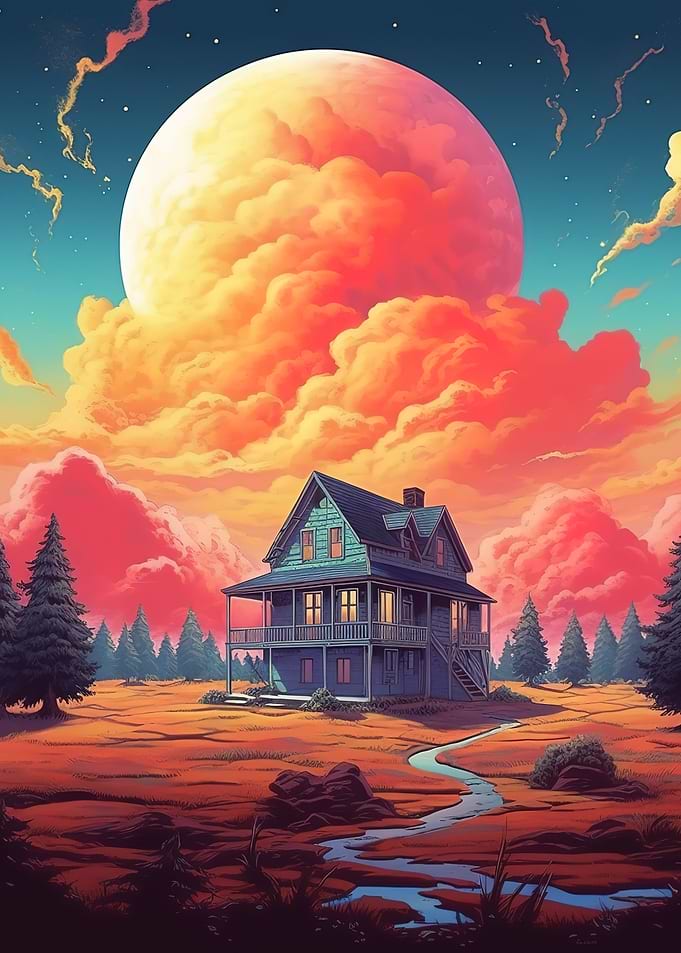 house in the forest