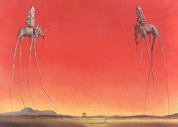 SALVADOR DALI ELEPHANTS