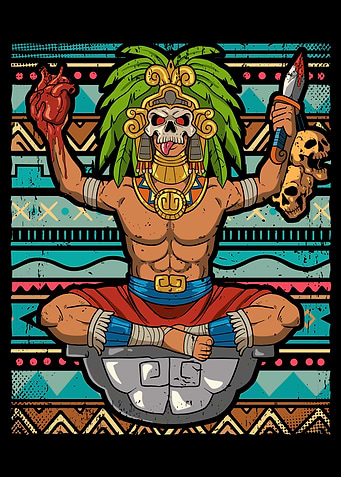 Mexican Aztec Warrior
