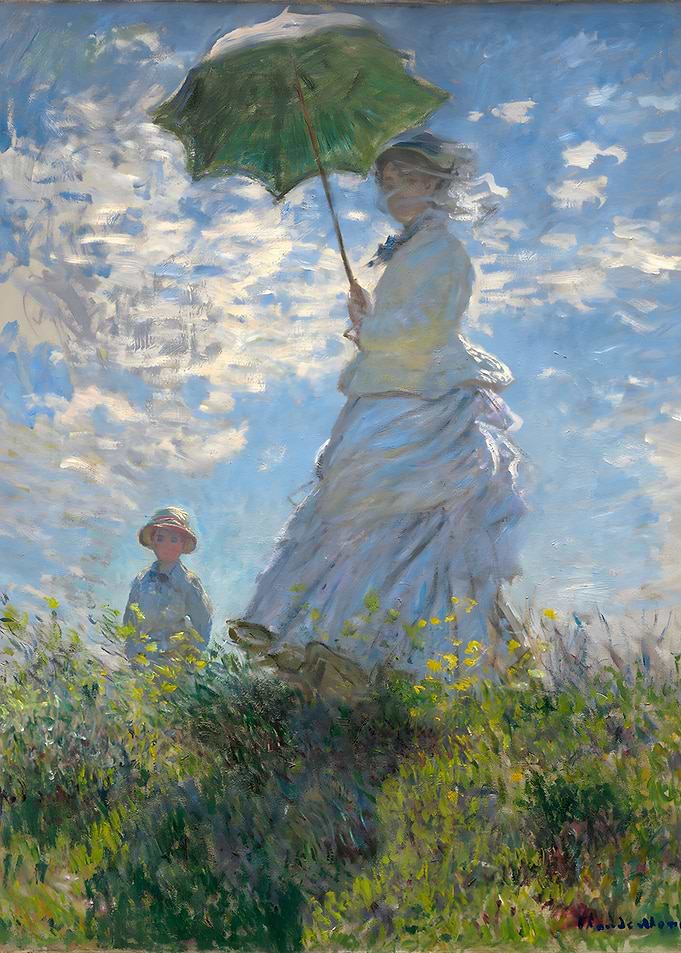 Madame Monet and Her Son