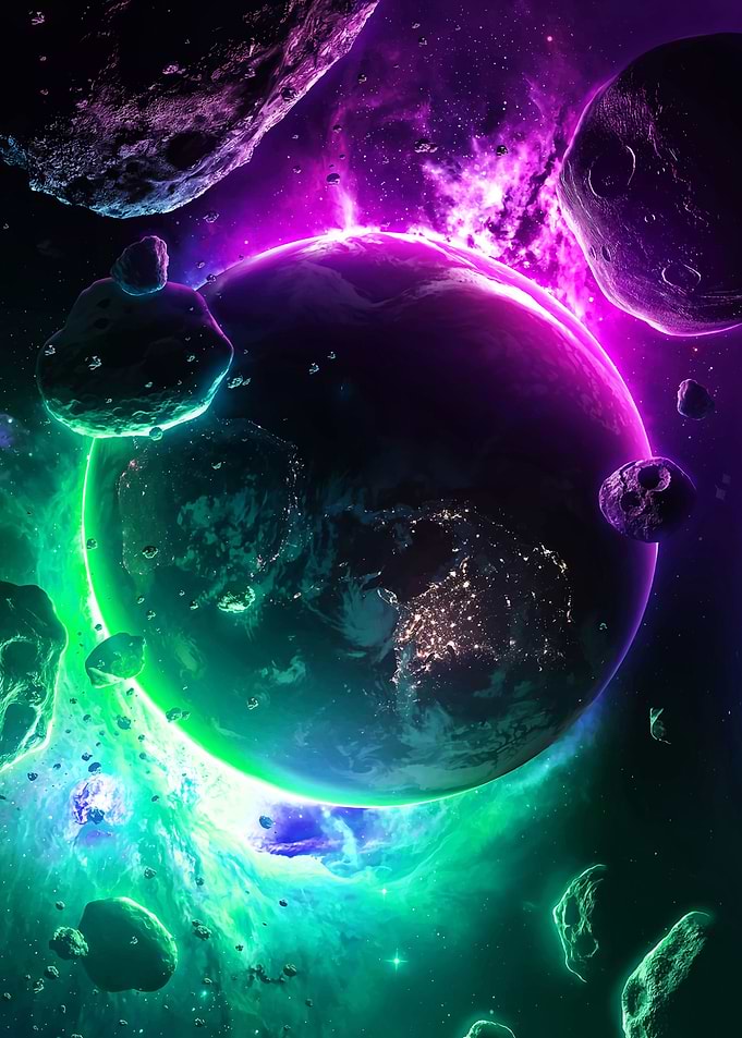 Space Planet Galaxy