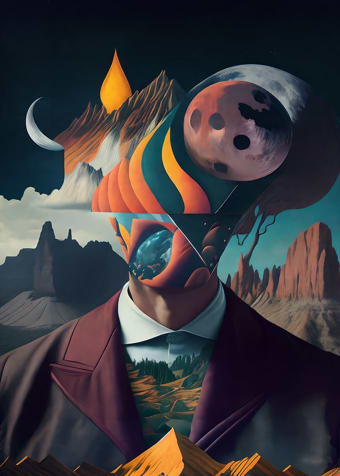 Collage Surrealism Art