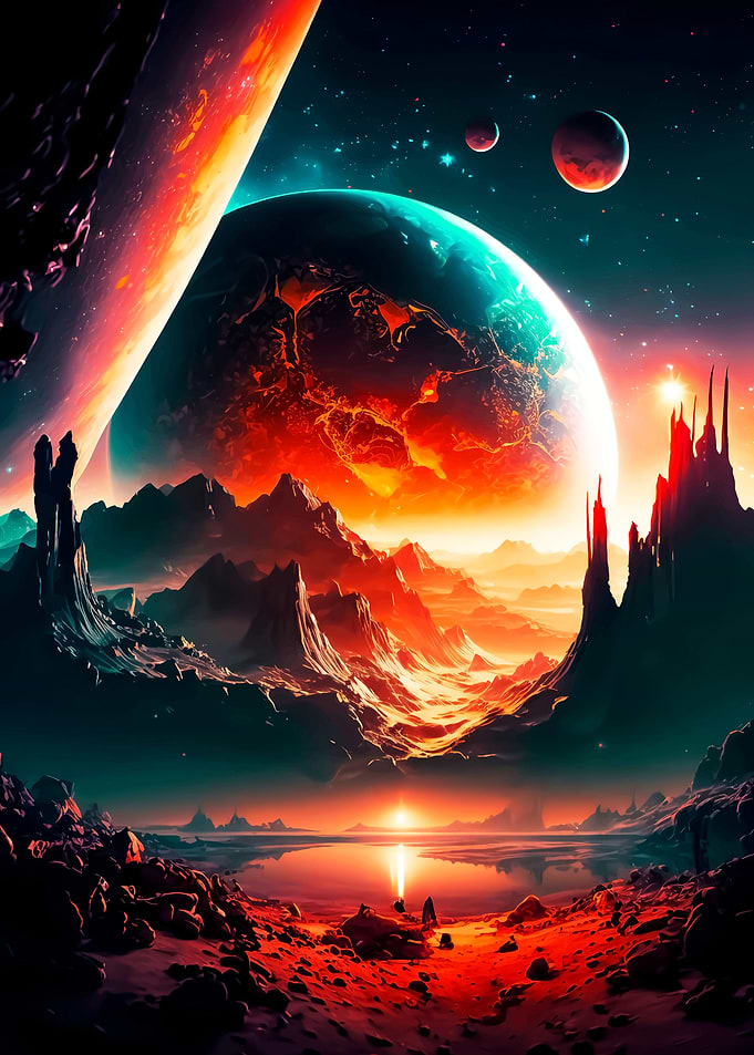 Space Planet Galaxy