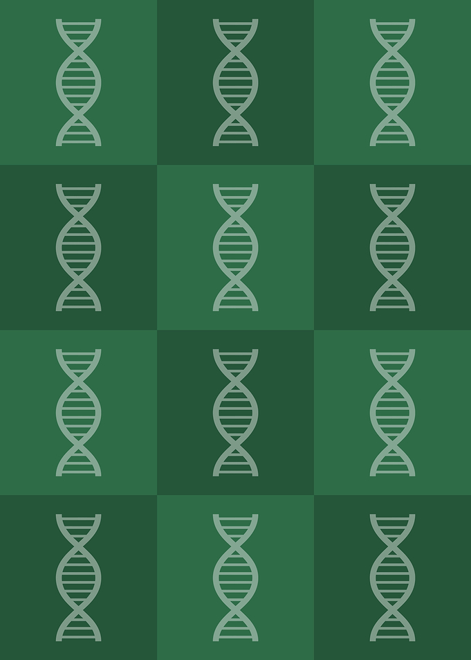 DNA Science Icons Pop Art