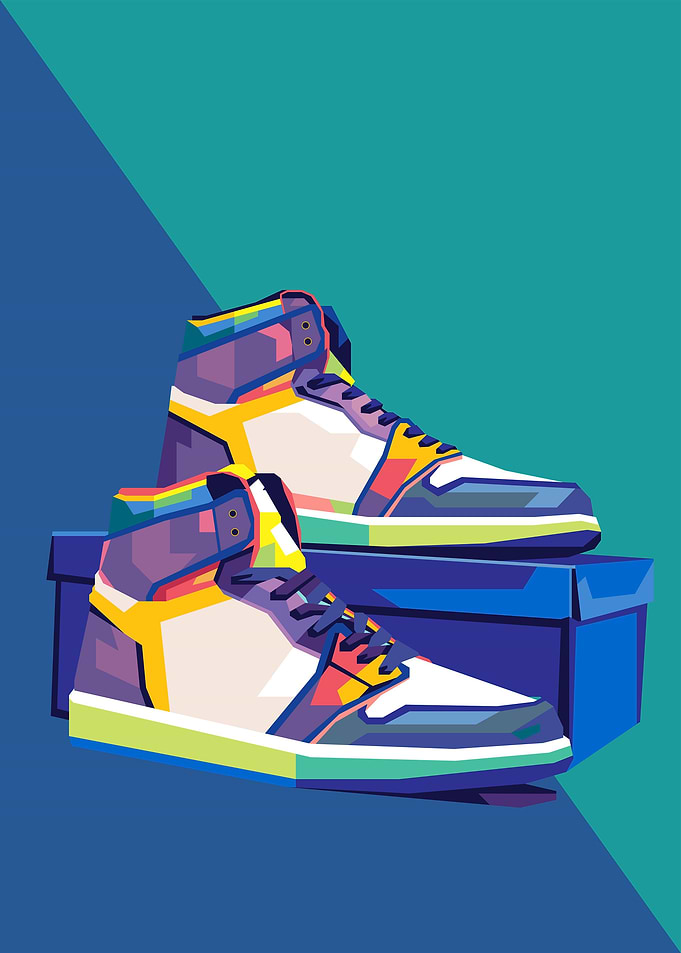 Shoes Pop Art