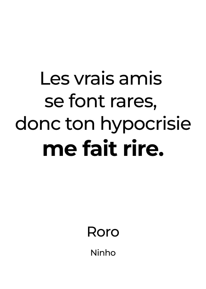 Ninho Poster Affiche