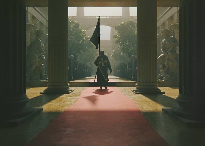 The Knight Scene 1 3D