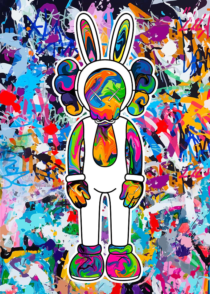 Graffiti kaws