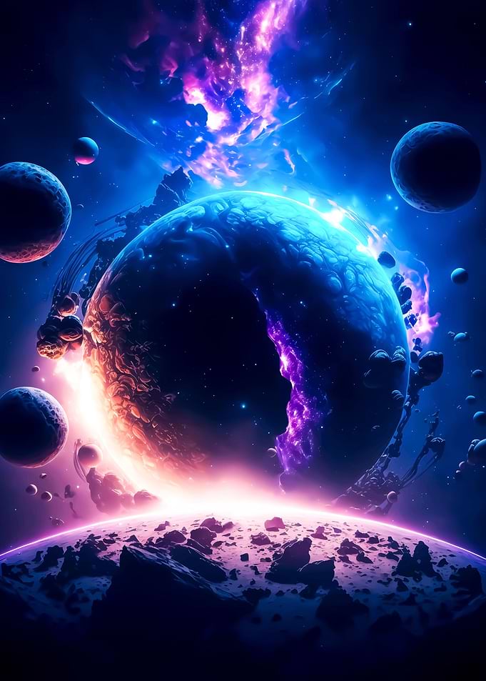 Space Planet Galaxy
