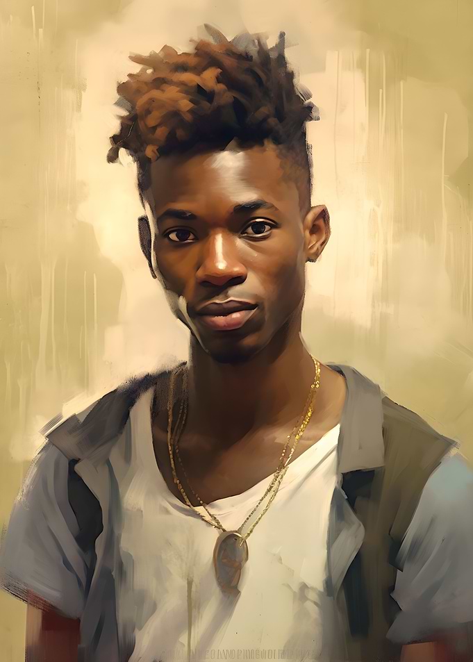 African American Man 05